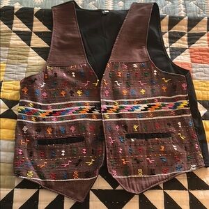 Handmade  Guatemala Vest